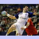 EM 2006: ESP - FRA: Nikola Karabatic.