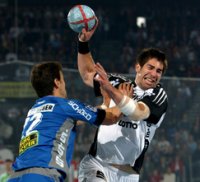 Nikola Karabatic in action. Nikola Karabatic in action.