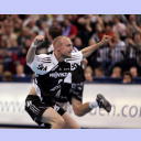 Henrik Lundstr�m jubelt.