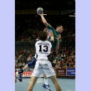 Marcus Ahlm verteidigt.