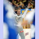 WM 2007: FRA-CRO: Thierry Omeyer jubelt.