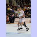 WM 2007: CZE - RUS: Filip Jicha beim Strafwurf.