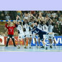 Stefan Kneer beim direkten Freiwurf.