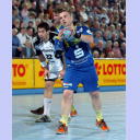 Frank Berblinger beim Strafwurf.