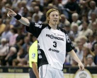 B�rge Lund in action.