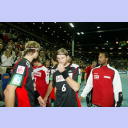 Krause, Tkaczyk und Largent.