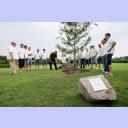 Golfen 2007: Zur Erinnerung an das Triple 2007 wurde ein Baum gepflanzt.