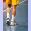 QS-Supercup 2007: Johan Pettersson - stark bandagiert.