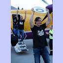 Ankunft in Kiel-Holtenau.