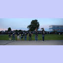 Ankunft in Kiel-Holtenau.