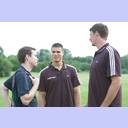 Golfen 2010: Die THW-Neuzug�nge Milutin Dragicevic und Daniel Kubes im Gespr�ch.