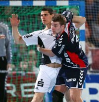 Milutin Dragicevic in action.