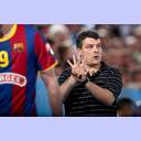 Barcas Trainer Xavi Pascual.