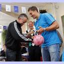 Auftakt-Golfen in Hohwacht 2011: Verabschiedung von Ole Viken.