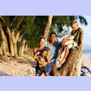 La Reunion 2011: Daniel Narcisse with family.