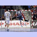 Mikkel Hansen gegen Thierry Omeyer.