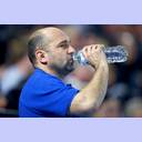 Gro�wallstadts Trainer Peter David.