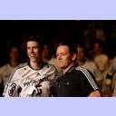 Spieler und Trainer der Saison 2011/2012: Kim Andersson und Alfred Gislason.