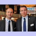 Thierry Omeyer und Filip Jicha} beim Empfang zu Kiels Sportler des Jahres.