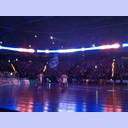 Einlauf der Zebras in die O2-World.