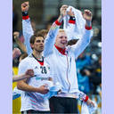 WM 2013: GER-MKD: Die deutsche Bank.