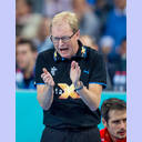 WM 2013: DEN-CRO: Ulrik Wilbek.