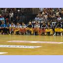 Testspiel in Rostock.