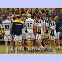 Testspiel in Rostock.