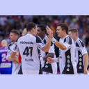 Freude �ber den Sieg.