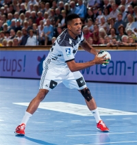 Raul Santos in action. Raul Santos in action.