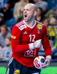 Vincent Gérard in action. Vincent Gérard in action.