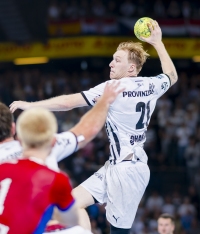 Eric Johansson in action. Eric Johansson in action.