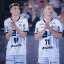 Bence Imre und Elias Ellefsen &aacute; Skipag&oslash;tu.