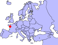 Karte: Hier spielt HBC Nantes